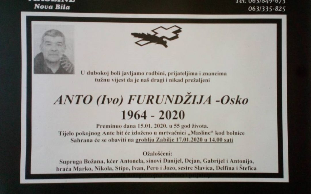 Anto (Ivo) Furundžija – Osko