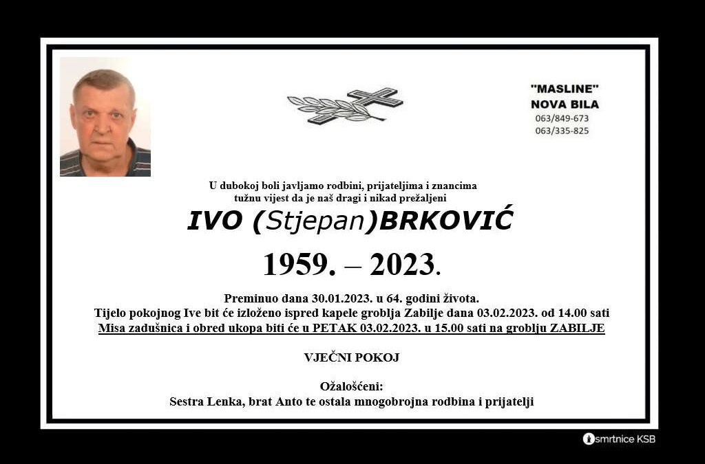 Ivo (Stjepan) Brković