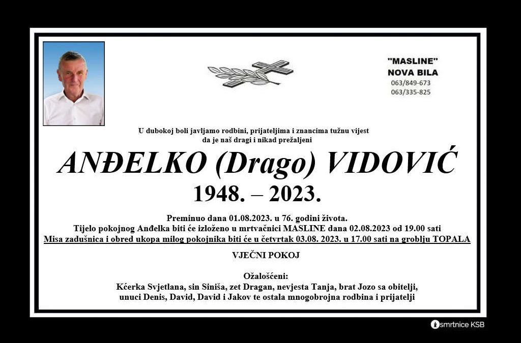 Anđelko (Drago) Vidović