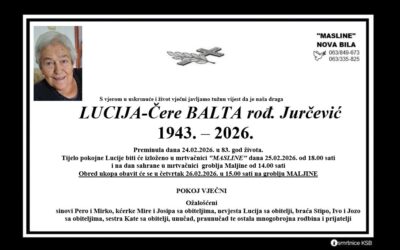 Lucija – Čere Balta rođ. Jurčević