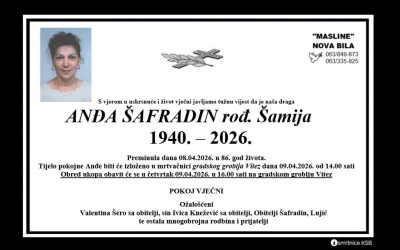 Anđa Šafradin rođ. Šamija