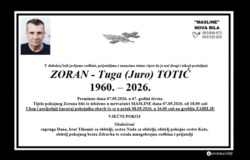 Zoran -Tuga (Juro) Totić