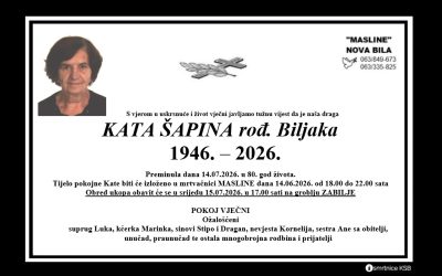 Kata Šapina rođ. Biljaka